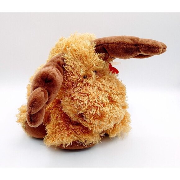 TY Classic Plush MELVILLE the  Moose 11.5" Stuffed Animal Toy Tysilk w/Hangtag - Picture 2 of 9